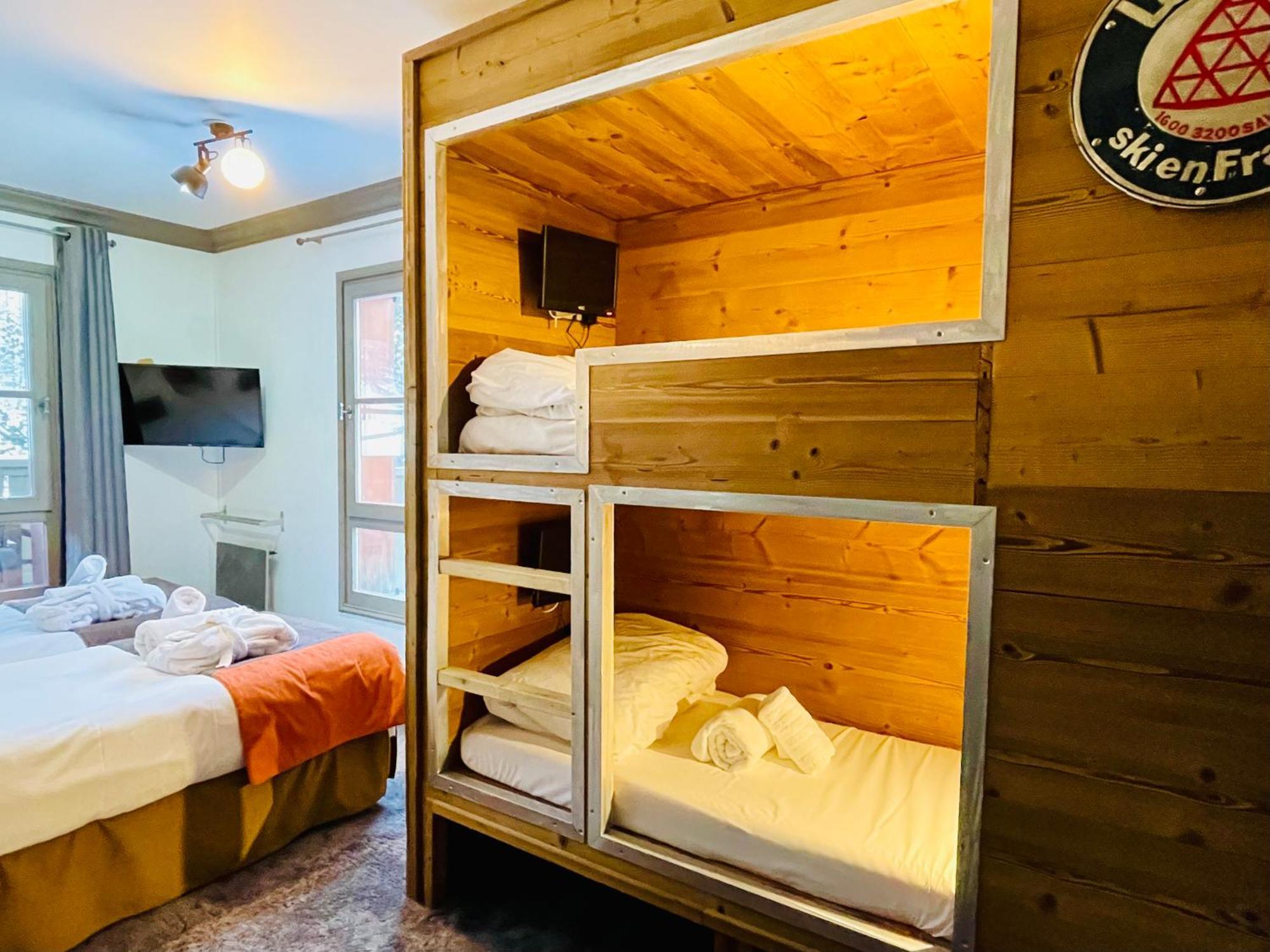 Arc 1950 Appt 6/8 Pers Luxe Manoir Savoie - Ski In Ski Out Les Arcs  Luaran gambar
