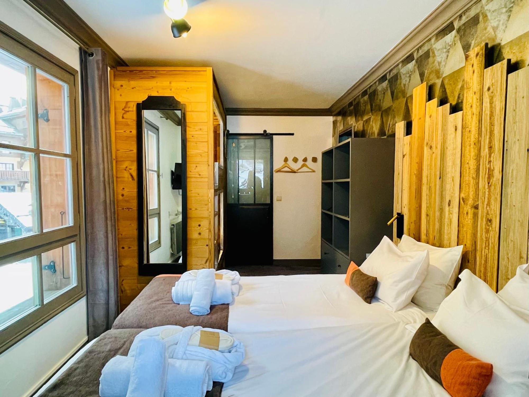 Arc 1950 Appt 6/8 Pers Luxe Manoir Savoie - Ski In Ski Out Les Arcs  Luaran gambar