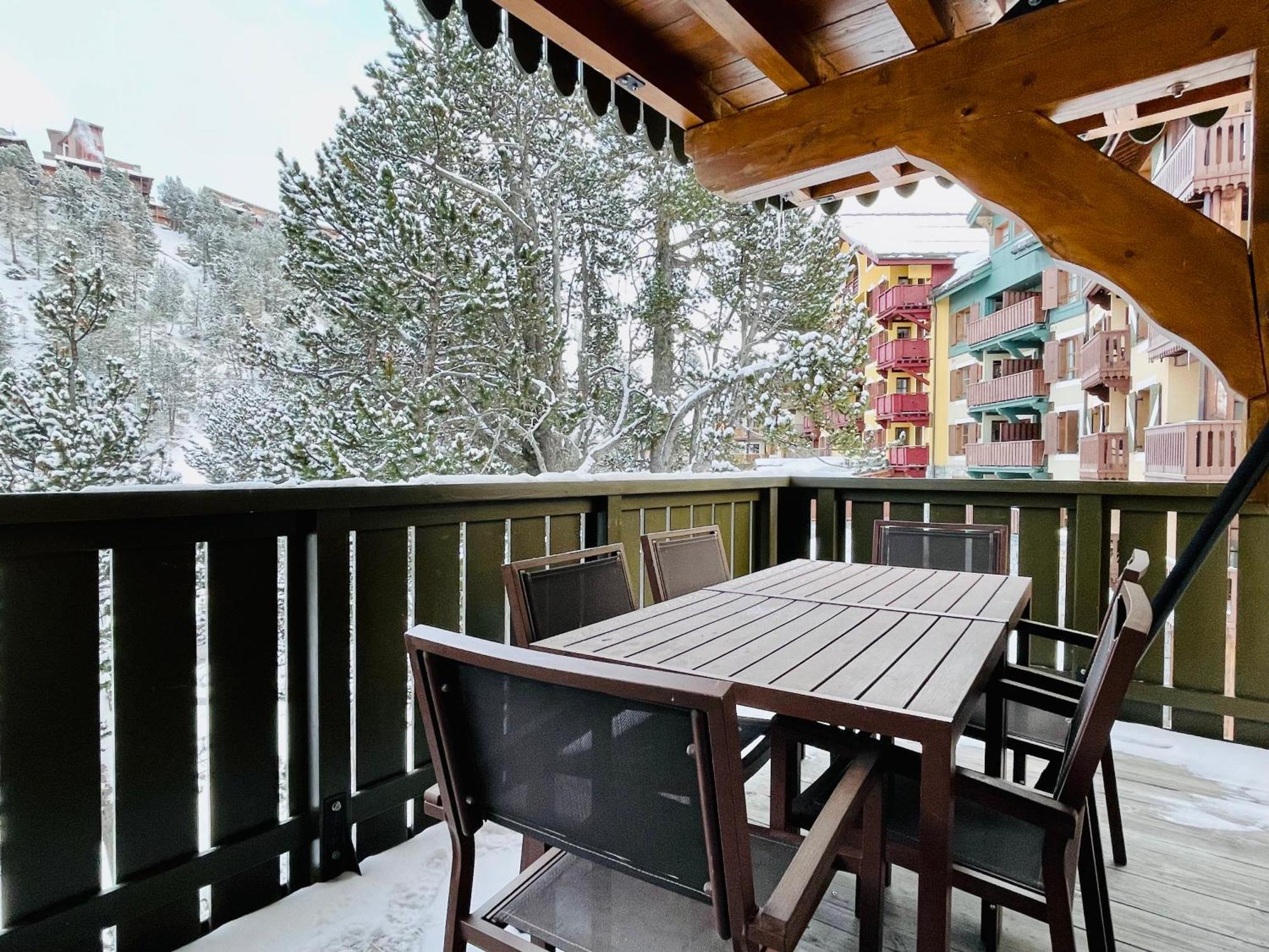 Arc 1950 Appt 6/8 Pers Luxe Manoir Savoie - Ski In Ski Out Les Arcs  Luaran gambar